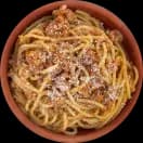 Salted Pasta with mushroom sauce